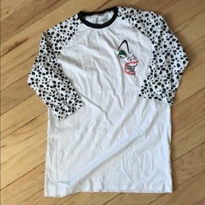 Cruella Devil shirt 3/4 length sleeve